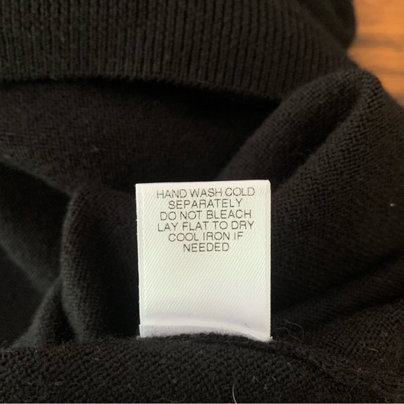 Turnberry Extra Fine Merino Wool 1/4 Zip Mens Pullover Sz L - Picture 4 of 9